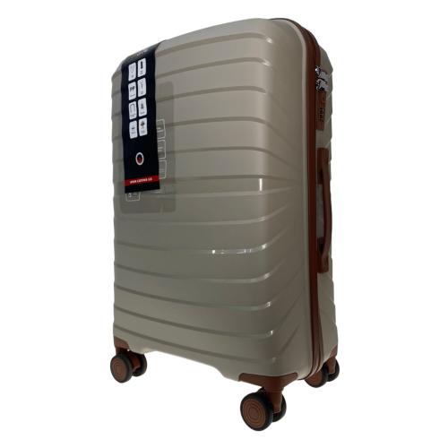 Чемодан из полипропилена Easy Move PP 175 L beige gray / шампань