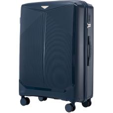 Чемодан пластиковый Wings CKT01 L Blue - синий