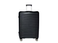 Валіза пластикова Snowball 43803 L Black / чорна