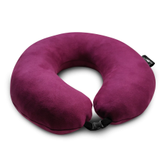 Дорожня подушка бордо