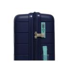 Чемодан из полипропилена Snowball 20303 L blue / синий