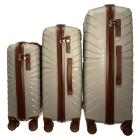 Чемодан из полипропилена Easy Move PP 175 L beige gray / шампань