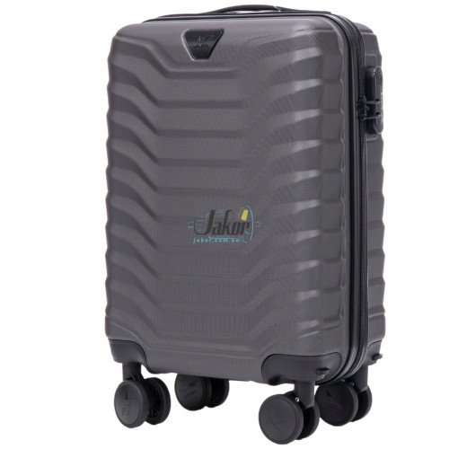 Чемодан пластиковый Wings PEA01 S Grey / графит