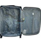 Чемодан тканевый Wings 1701-2 S+ черный / Black