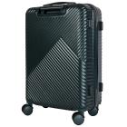 Маленький зеленый чемодан Wings WN01/S+ из пластика на 4 колесах.
