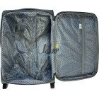 Чемодан тканевый Wings 2502-2к S+ серый - Grey