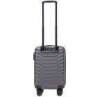 Мини графитовый чемодан Wings PEA01/S из пластика на 4 колесах.