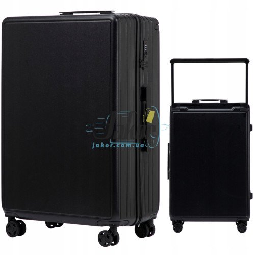 Чемодан пластиковый Wings BNT01 L Black / черный