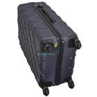 Мини синий чемодан BOKD-05/S из пластика на 4 колесах.