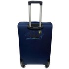 Чемодан тканевый Wings 1703-4 L синий / Blue