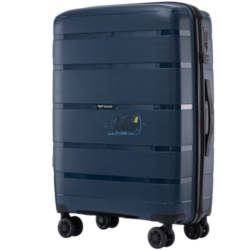 Валіза Wings HWF01-3 M Blue - Синя