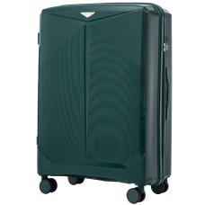Чемодан пластиковый Wings CKT01 L Dark Green / зеленый
