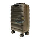 Мини чемодан цвета шампань Wings 160/S из пластика на 4 колесах.