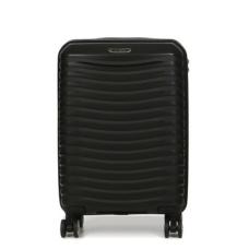 Чемодан пластиковый Snowball 43803 S+ Black/черный