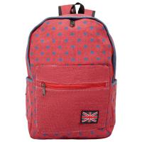  Рюкзак Color Style Casual Flag 2 красный со звездами