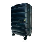 Маленький зеленый чемодан Wings 160/S+ из пластика на 4 колесах.