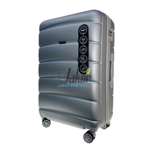 Чемодан Wings 160 L серебро