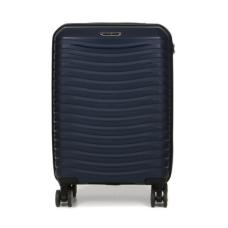 Чемодан пластиковый Snowball 43803 S + Navy / синий
