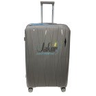 Большой чемодан цвета шампань MEDISSON 51103/L из полипропилена на 4 колесах.